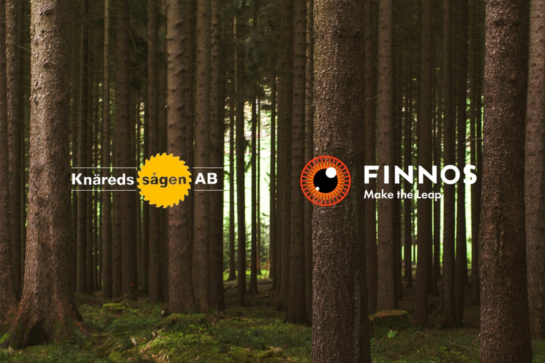 Knäredssågen satsar på Finnos Lite 4i Optimizer för högre utfall och starkare produktion
