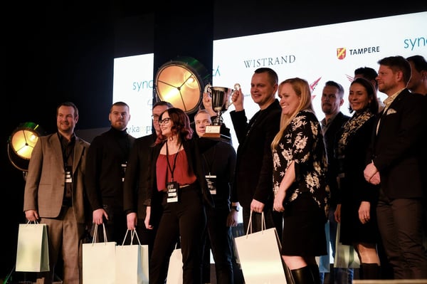 Finnos Vinnare I Finalen Av Startup World Cup I Finland 2019