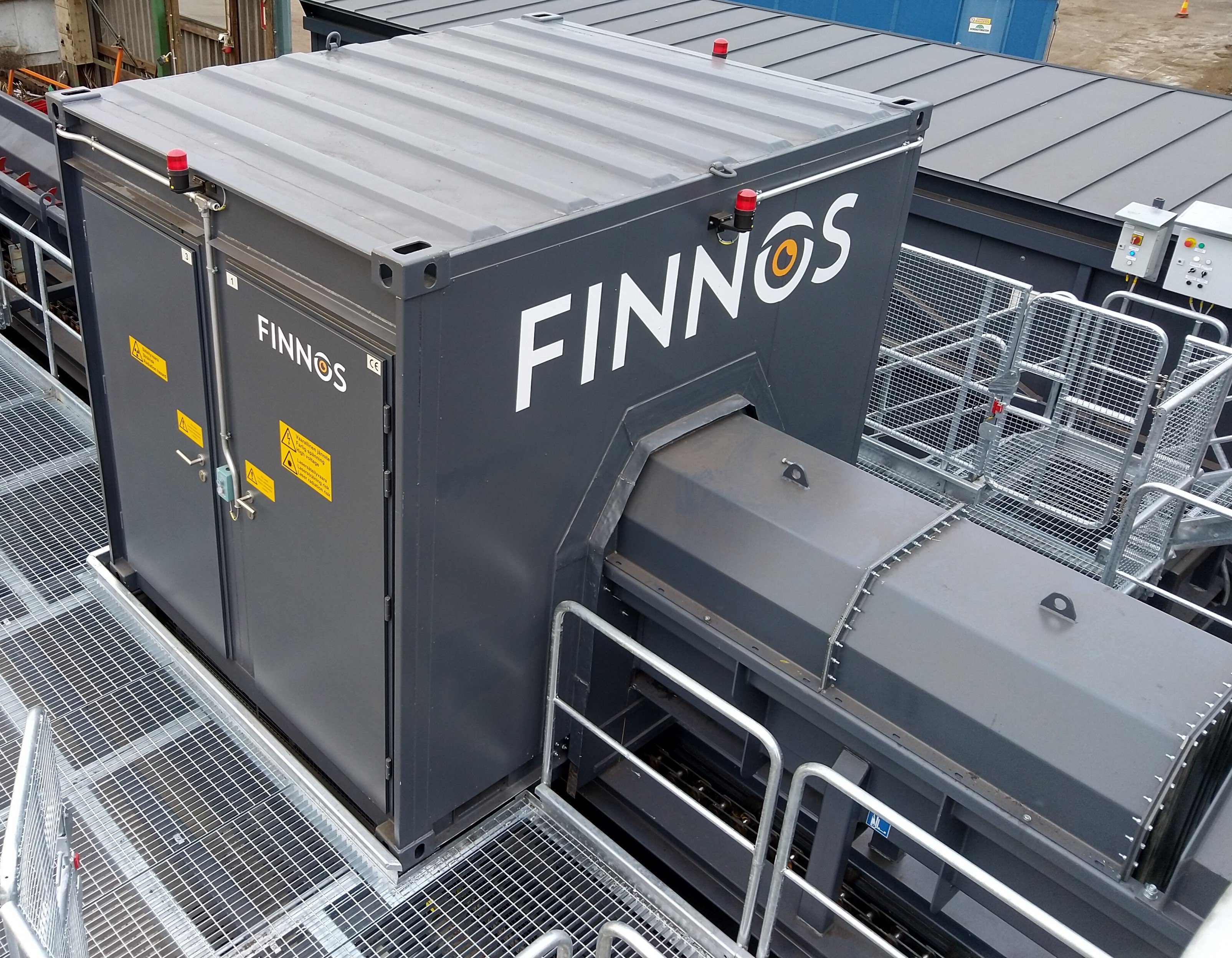 Установка Finnos FUSION в Tervola Sawmill находится в процессе завершения