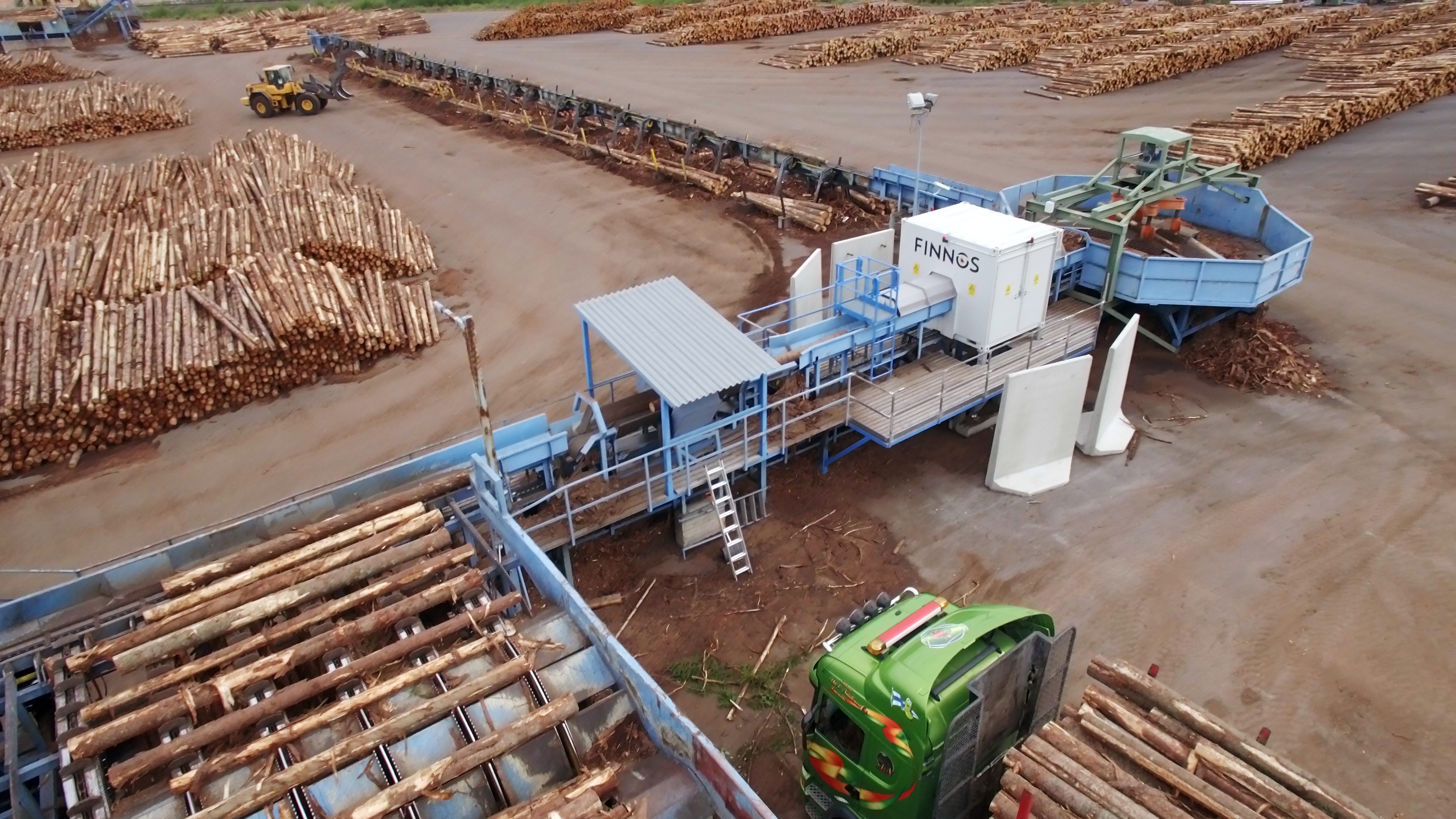 Stockmätaren Infriade Målen hos Mustola Timber